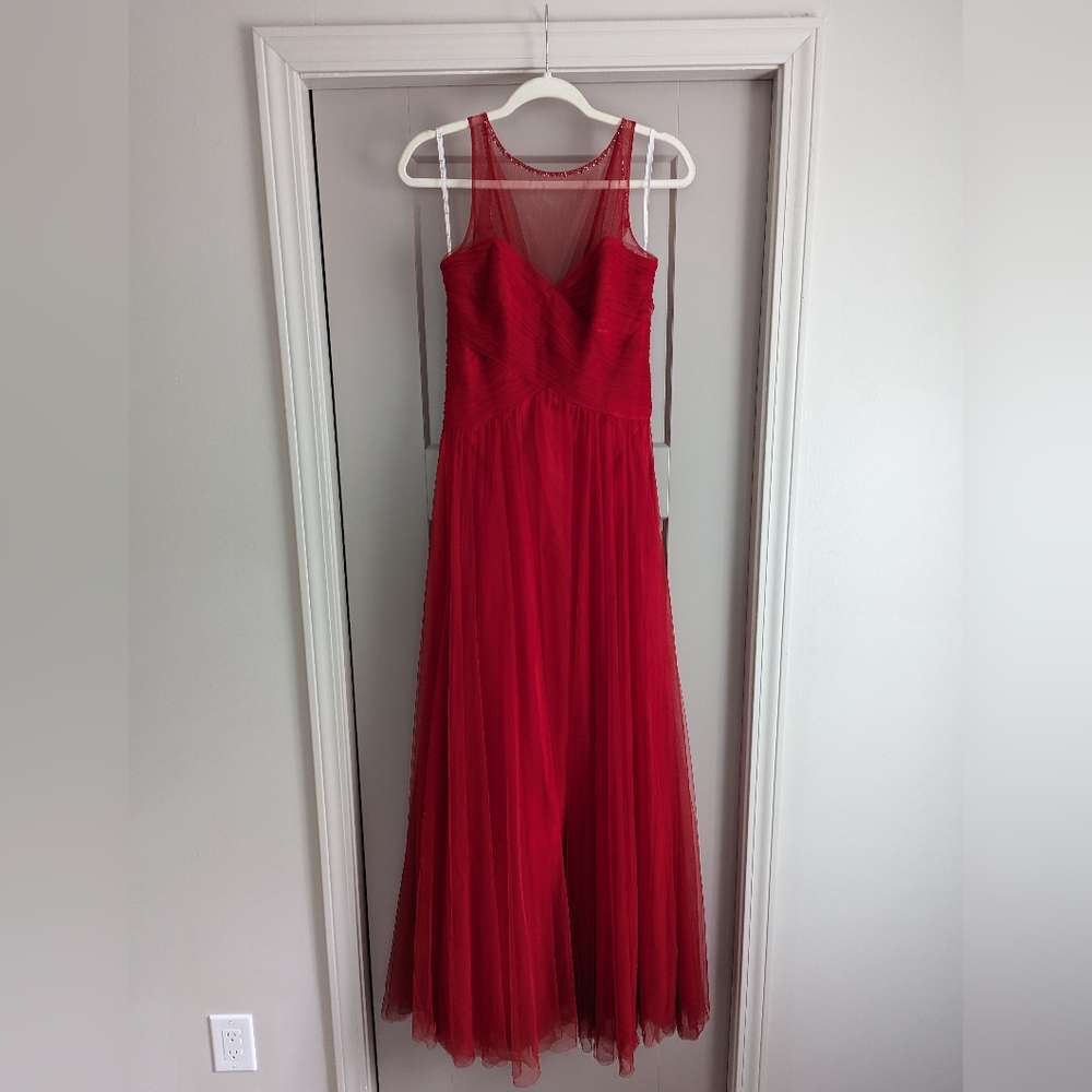 Red dress